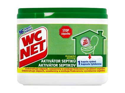WC NET aktivátor septikov 16ks