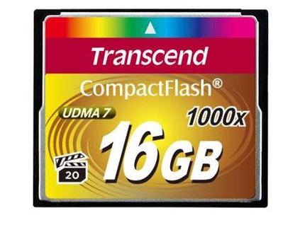 Transcend 16GB CF (1000X)
