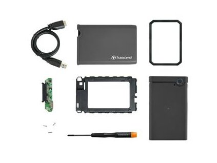 Transcend StoreJet 25CK3 2.5" HDD/SSD, SATA III, USB 3.0