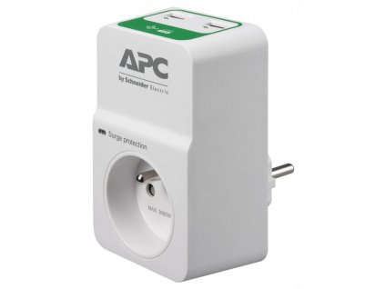 APC Essential SurgeArrest PM1WU2-FR/ 1x zásuvka/ 2x USB
