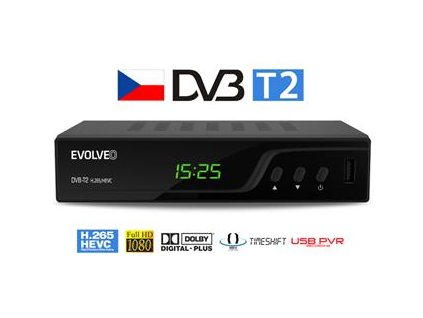 EVOLVEO Omega T2, HD DVB-T2 H.265/HEVC