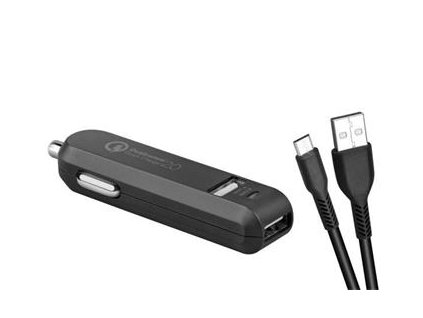 AVACOM CarMAX 2, 2x Qualcomm Quick Charge 2.0 (micro USB kabel)