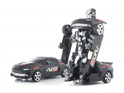 G21 Hračka R/C robot Black Metal