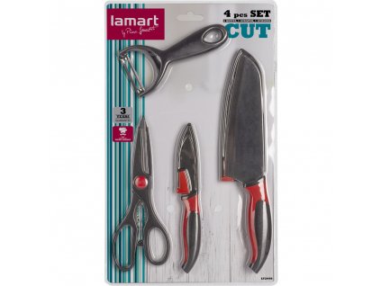 LAMART LT2098 nože, nožnice, škrabka CUT