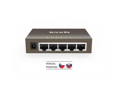 Tenda TEG1005D - 5-port Gigabit Ethernet Switch, 10/100/1000Mbps