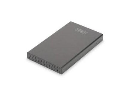 Digitus USB 3.0-SATA SDD/ HDD, 2,5 " pro 9,5 a 7,5 mm SSD/HDD, hliníkové kryt, bez použití nářadí, chipset: JMS578