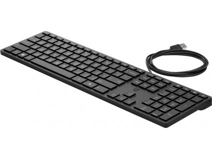 Hewlett Packard Wired Desktop 320K Keyboard ENG