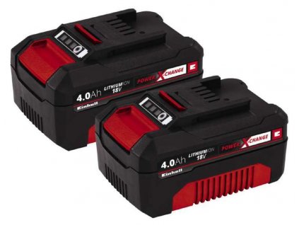 Batéria Einhell Power X-Change Twinpack 18V, 2 x 4Ah