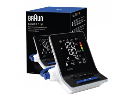 BRAUN EXACTFIT™ 3 BUA6150 ramenný tlakomer + dve manžety