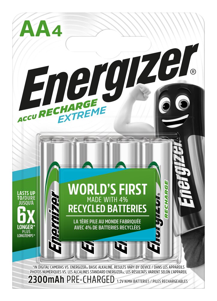 Energizer Extreme R6/AA Ni-MH 2300mAh - 4ks