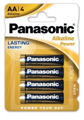 Panasonic Alkaline Power LR6/AA - 4ks LR6APB/4BP