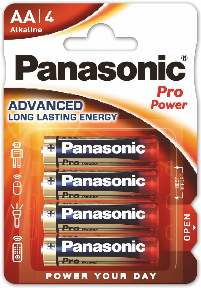 Panasonic Alkaline PRO Power LR6/AA - 4ks 5410853038948