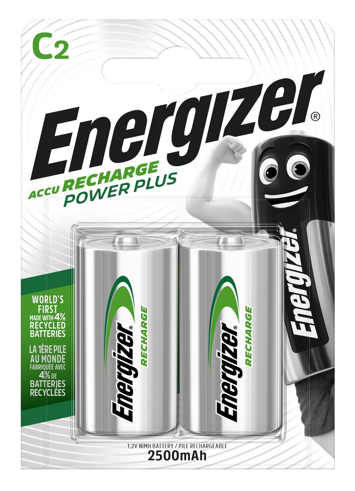 Energizer R14/C Ni-MH 2500mAh - 2ks 7638900138740