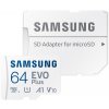 Samsung micro SDXC 64GB EVO Plus + adaptér