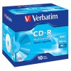 VERBATIM CD-R90 800MB EP/DL/ 40x/ 90min/ jewel/ 10pack