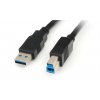 PremiumCord Kabel USB 3.0, A-B, 9pin, 1m