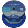VERBATIM BD-R Blu-Ray SL DataLife 25GB/ 6x/ 50pack/ spindle