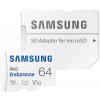 Samsung micro SDXC 64GB PRO Endurance + SD adaptér