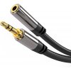 PremiumCord HQ stíněný prodlužovací kabel Jack 3.5mm - Jack 3.5mm M/F 1,5m