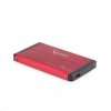GEMBIRD pro 2.5" zařízení, USB 3.0, SATA, červený
