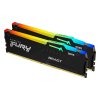 KINGSTON FURY Beast Black RGB 32GB DDR5 4800MHz / CL38 / DIMM / Kit 2x 16GB