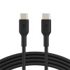 Belkin USB-C na USB-C kabel, 2m, čierny