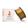 3DW - ABS filament 1,75mm zlatá, 1kg, tisk 200-230°C