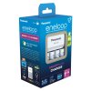 Panasonic Eneloop BQ-CC55 + 4 x R6/AA Eneloop 2000mAh BK-3MCDE
