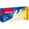 VILEDA rukavice Multi Latex 100ks S/M