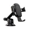 Baseus WXYL-A01 Gravity Car Mount with Wireless Charging Black