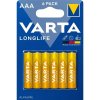 Varta Longlife LR03/AAA - 6ks