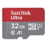 SanDisk MicroSDHC 32GB Ultra  A1 Class 10 UHS-I + adaptér
