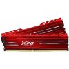 ADATA XPG Gammix D10 16GB DDR4 3200MHz / DIMM / CL16 / červená / KIT 2x 8GB