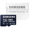 Samsung micro SDXC 128GB PRO Ultimate UHS-I U3, Class 10 (MB-MY128SA/WW) + SD adaptér