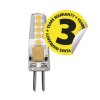 Emos LED žiarovka Classic JC / G4 / 1,9 W (21 W) / 200 lm / teplá biela