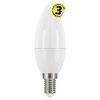 Emos ZQ3222 LED žiarovka Classic sviečka / E14 / 5 W (40 W) / 470 lm / studená biela