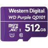 WESTERN DIGITAL PURPLE 512GB MicroSDXC QD101 / WDD512G1P0C / CL10 / U1 /