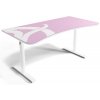 AROZZI ARENA Gaming Desk White Pink