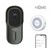 iGET HOME Doorbell DS1 Anthracite + CHS1 White