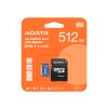 Adata micro SDXC 512GB/UHS-I U1 / Class 10/+ Adaptér