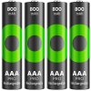 4 x akumulatorki aaa r03 ni mh gp recyko pro 800mah 2