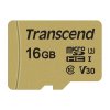 Transcend microSDHC 16GB UHS-I + adaptér