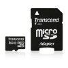 Transcend microSDHC 8GB Class 10 + adaptér