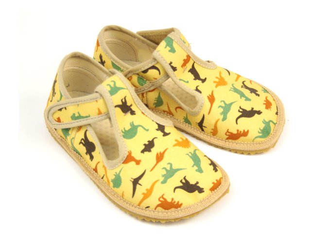 Barefoot bačkůrky BFN 170020/W Dinosaurus