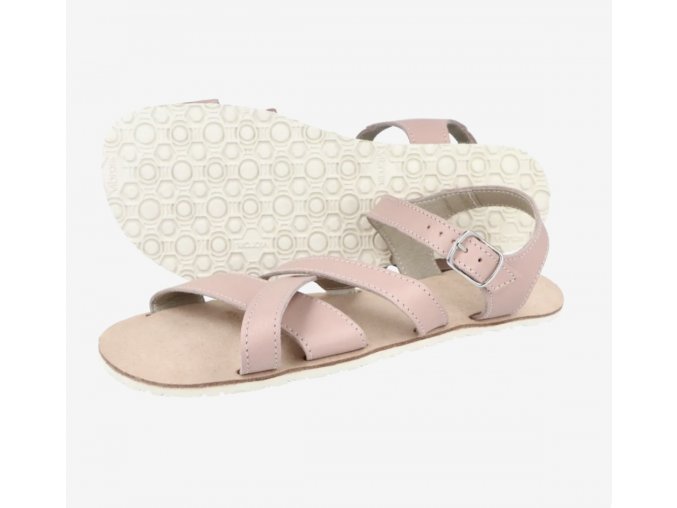 Jampi sandále barefoot Viki pleťová