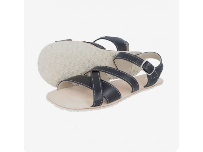 Jampi sandále barefoot Viki černá