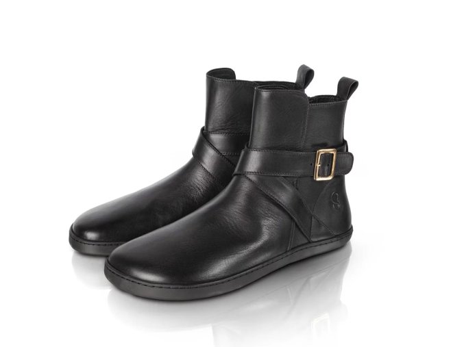 Barefoot polokozačky Shapen DIVINE black