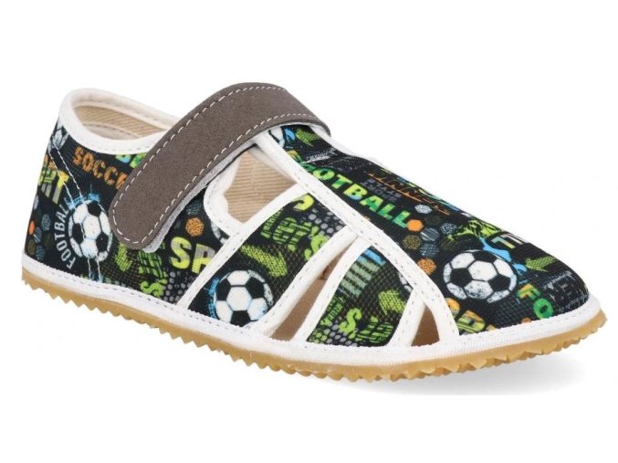 56738 j home cf barefoot detske prezuvky jonap home fotbal otevrene cerne 1