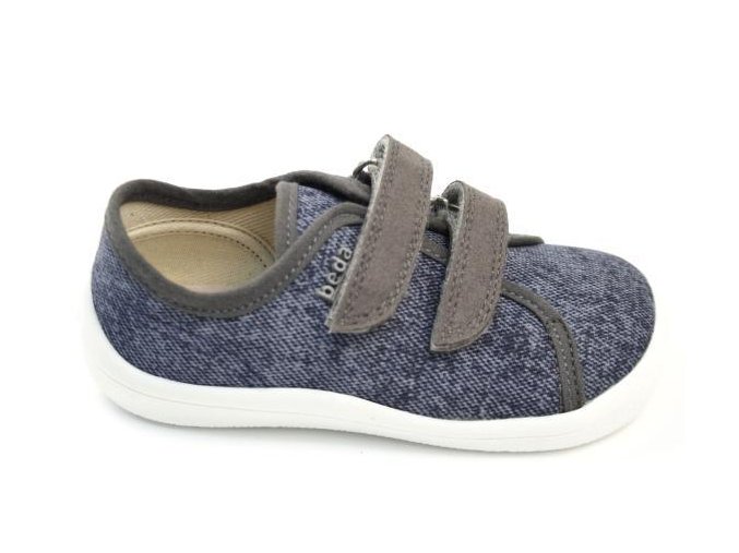 Tenisky BEDA barefoot BFN 170040/TEX/W Denim