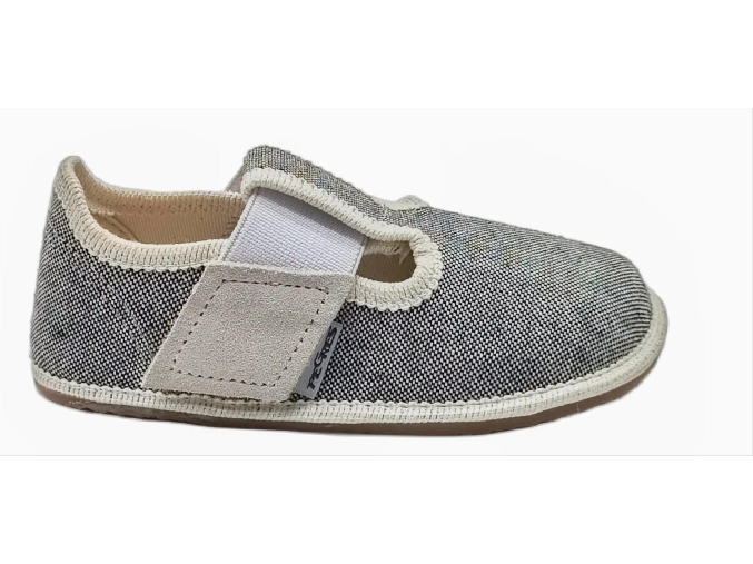 Barefoot Pegres papučky SBF06U černá (eco)